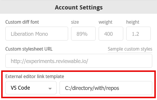 custom line editor links