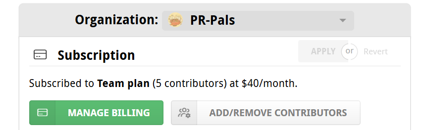 reviewable manage billing 