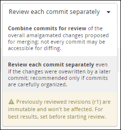 reviewable review style